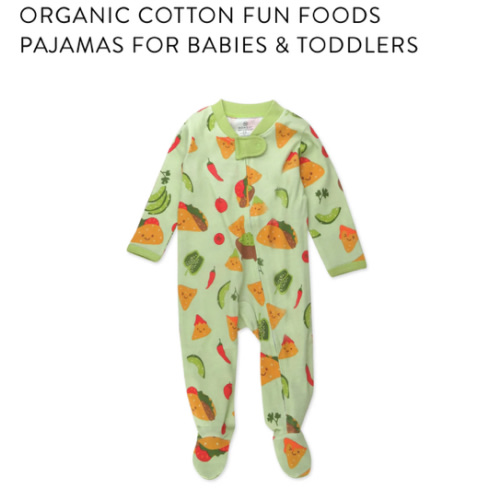 Organic Cotton Fun Foods Pajamas For Babies & Toddlers | Honest Baby Clothing