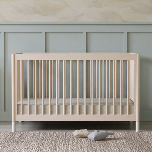 Babyletto Gelato 4-in-1 Convertible Crib (Washed Natural/White)