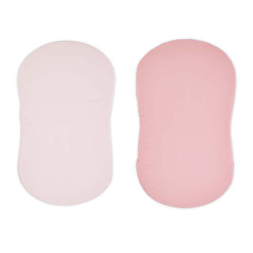 Parent's Choice 100% Microfiber Bassinet Sheets for Baby Girls, Pink, 2-Pack