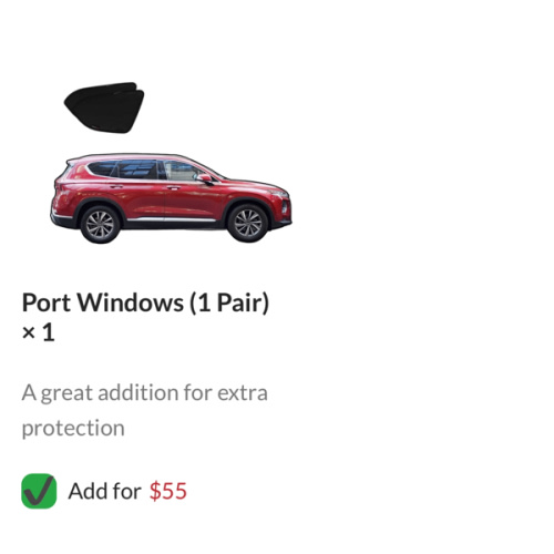 Hyundai Santa Fe 4th Gen Car Window Sun Shades (TM; 2018-2023) – Snap Shades