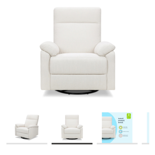 DaVinci Suzy Swivel Glider Recliner
