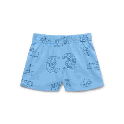 Garanimals Baby Basic Printed Jersey Shorts, Sizes 0-24 Months