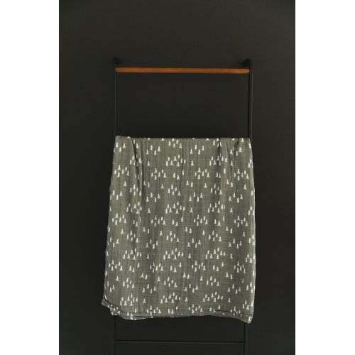 Pines Muslin Swaddle Blanket – Mebie Baby
