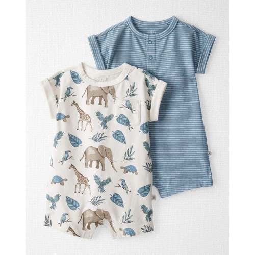Baby 2-Pack Organic Cotton Rompers - Little Planet | Carter's
