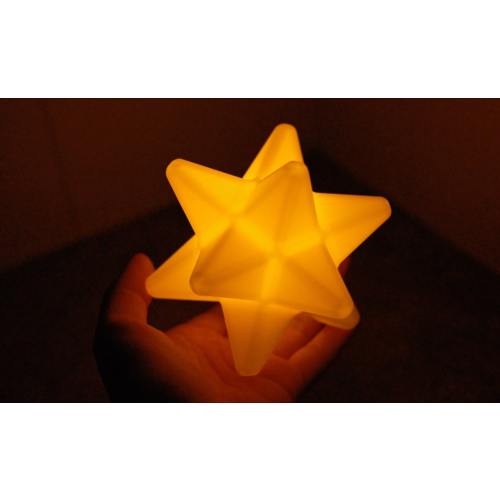 Star Fragment LED Light, Animal Crossing Battery Powered Prop, ACNH 3D Printed Office Decor, Wedding Decoration, Nintendo Christmas Gift