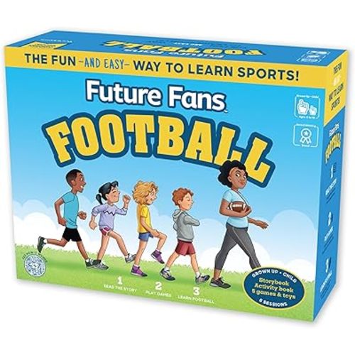 Learn Football - Educational Game: Helping Kids Become Big Sports Fans - Learning Games for Kids, Boys and Girls Ages 4-8