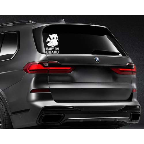How to Train Your Dragon Car Decal Baby on Board Decal Dragon Car Decal Baby Vinyl Sticker Dragon Baby Vinyl Decal - Etsy
