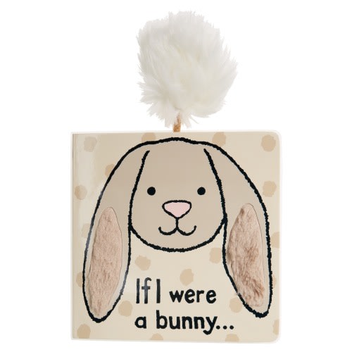 JELLYCAT 'If I Were A Bunny' Board Book, Grey