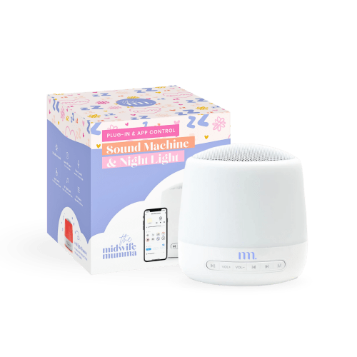 The Midwife Mumma Sound Machine & Sleep Light - Button Function and Plug in