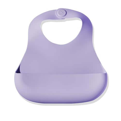 Babynetic Magnetic Silicone Baby Bib – Waterproof, Dishwasher Safe, BPA Free Food-Grade, Feeding Bib for Infants and Toddlers