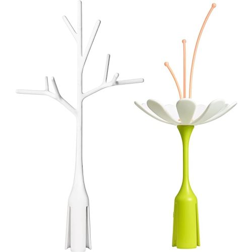 Boon Stem and Twig Baby Bottle Drying Rack Accessories - Space Saving Baby Accessories for Baby Bottle-Feeding Supplies - Bottle Rack Dryer Attachments for Baby Bottle Storage - Multicolor - Poke - Stem & Twig"