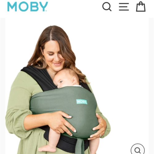Easy-Wrap Carrier - Olive/Onyx