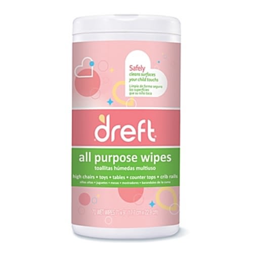 Dreft 70-Count All Purpose WipesDreft 70-Count All Purpose Wipes