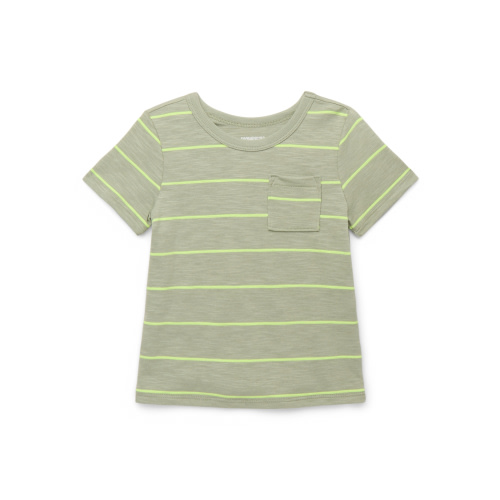 Garanimals Toddler Boy Short Sleeve Stripe Pocket T-Shirt, Sizes 18M-5T