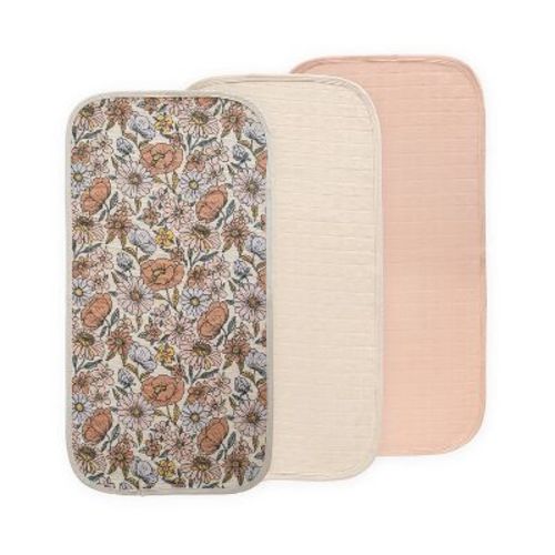 Changing Pad Liners Retro Flowers Combo One Size