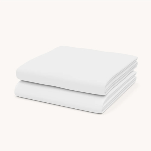 Solid Sheet Set | Organic Mini Crib Sheets | Nestig
