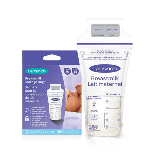 Lansinoh Breastmilk Storage Bags - 50 Count