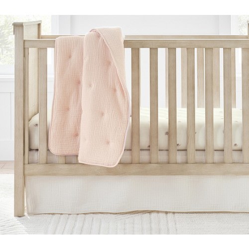 Cuddle Me Muslin Baby Quilt | Pottery Barn Kids