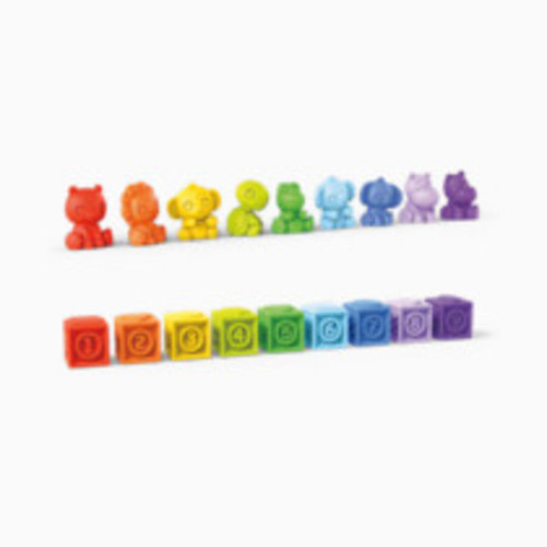 Baby Einstein Bright Starts Cubes & Cuties 18-Piece Gift Set - Multicolor