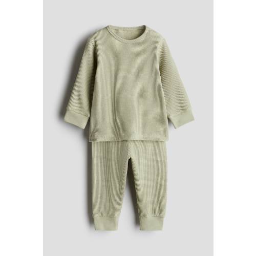 WAFFLED COTTON SET
