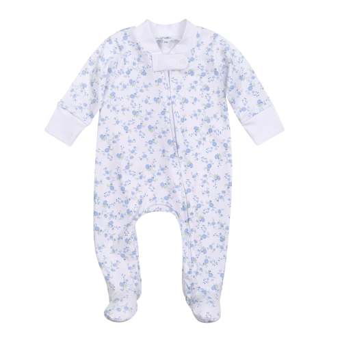 Skylar's Classics Printed Zipper Footie