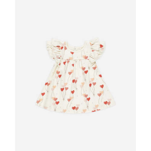 Flutter Dress || Heart Balloons