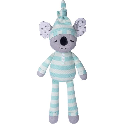 Apple Park Organic Farm Buddies - Kozy Koala Pacifier Buddy - Baby Toy for Newborns and Infants - Hypoallergenic, 100% Organic Cotton