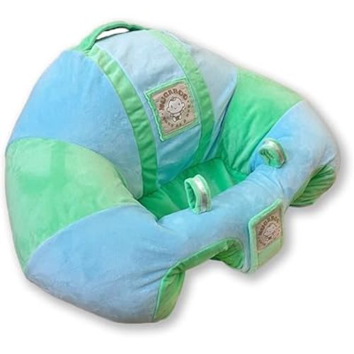 The Original Hugaboo Infant Sitting Chair for babies - Blue N' Green