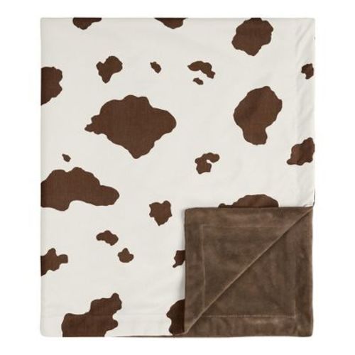 Sweet Jojo Designs Boy Baby Swaddle Blanket Wild West Cowboy Brown And Off White