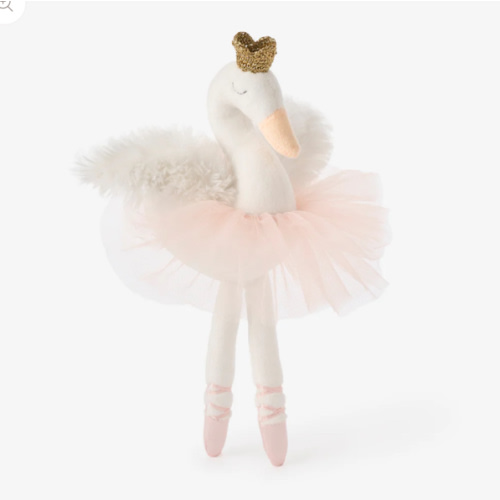 Anastasia the Ballerina Swan Plush Toy w/ Gift Box – Elegant Baby