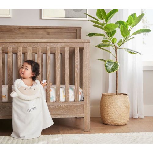 Faux-Fur Animal Baby Hooded Towels