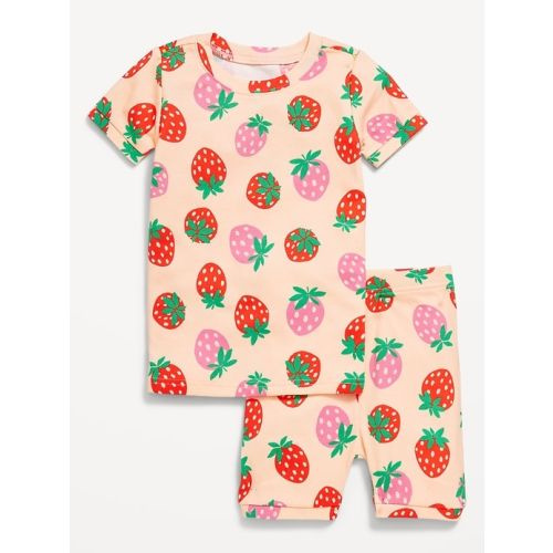 Unisex Snug-Fit Printed Pajama Set for Toddler & Baby