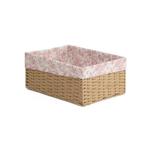 Large Woven Paper Bin With Printed Liner | Home | TJ Maxx