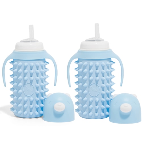 Set of 2 - the 8oz Spikey cup Blue