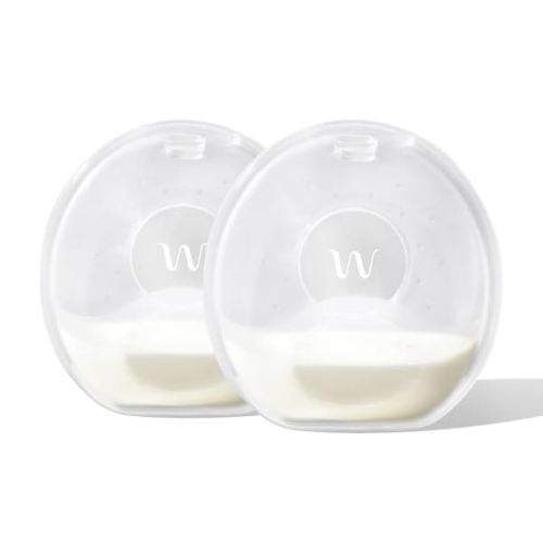 Willow Catch-All Milk Cups, 2 Pack, Wearable Milk Collector for Nursing Moms; Breast Shells for Milk Collection and Protects Sensitive Nipples, Made from BPA-Free and Food-Safe Silicone