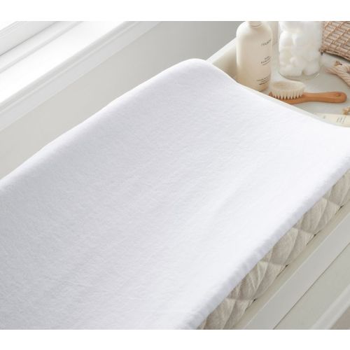 European Linen Terry Changing Pad Cover