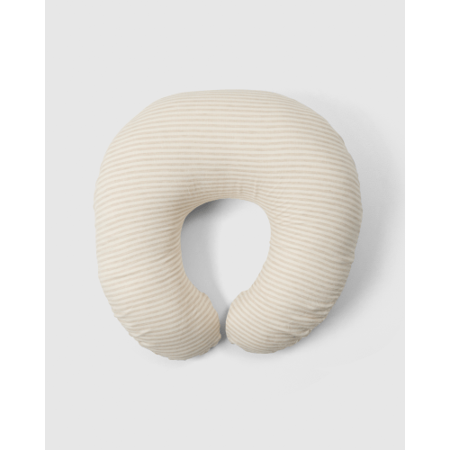 Linen Nursing Pillow - Natural Striped