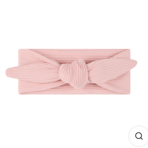 Ribbed Headband - Dusty Pink