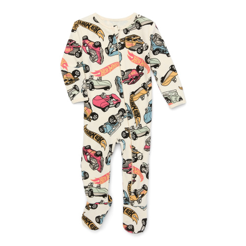 Character Baby Two-Way Zip Front Footed Sleep N Play Pajamas, Sizes Newborn-6/9 Months