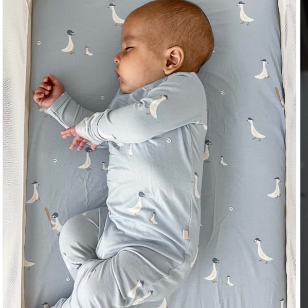 Baseball Goose Convertible Footie Pajamas | Sleeper | günamüna