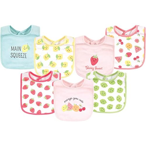 Hudson Baby Unisex BabyCotton Bibs