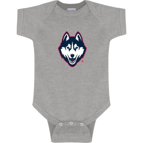 UConn Infant Bodysuit Husky Mascot Full Color
