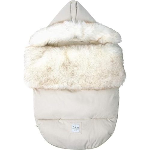 7AM Enfant Universal Stroller Footmuff - Water Repellent Winter Bunting Bag for Strollers & Car Seats, Soft Micro-Fleece & Plush Lined Stroller Footmuff for Baby Boy & Girl | TundraPOD