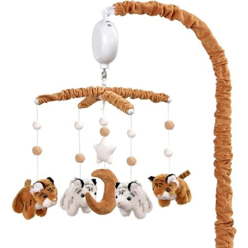 Baby Crib Mobile- Tiger Crib Mobile for Boys Girls Essential Gift for Infant Bedroom Hanging Decor