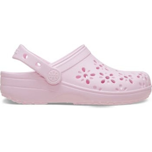 Kids' Classic Floral Cutout Clog, 4 M