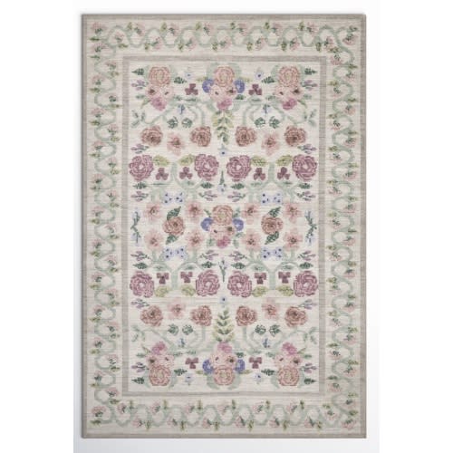 Rifle Paper Co. x Loloi Rosa Ivory Area Rug & Reviews - Wayfair Canada