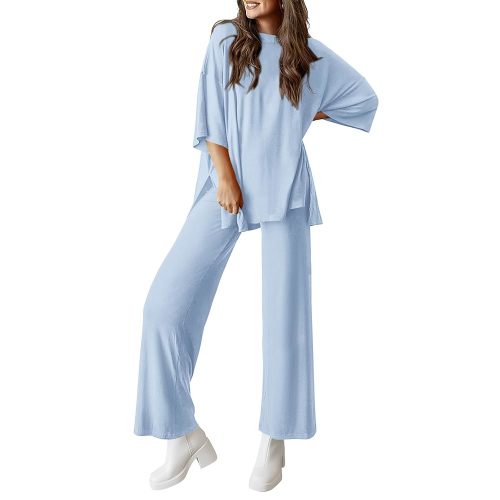 PRETTYGARDEN Two Piece Sets For Women Summer Fashion Lounge Matching Set 2025 Travel Vacation Airport Outfits Clothing