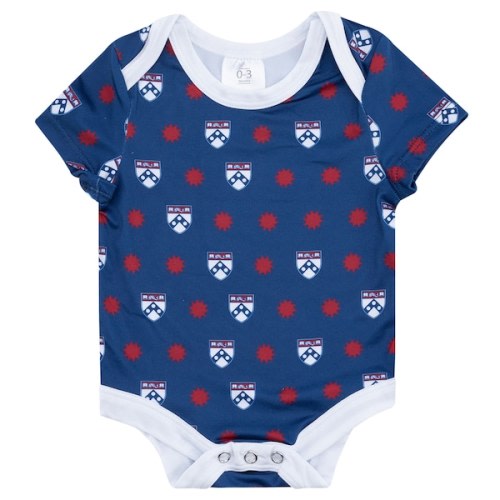 Youth MINIU Ast Pennsylvania Quakers AOP Onesie