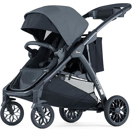 Chicco Corso Flex Convertible Stroller - Legend | Black