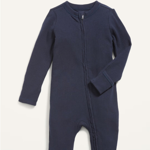 2-Way-Zip Sleep & Play Footed One-Piece for Baby | Old Navy